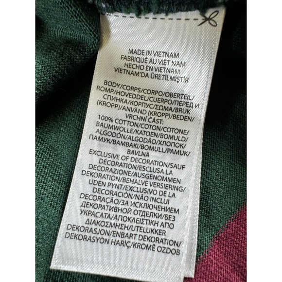 Polo Ralph Lauren Men's Rugby Shirt M Classic Fit Striped Colorblock Long Sleeve - Picture 7 of 8